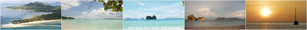 Sailing to the hidden Gems in Southern Thailand's Andaman Sea around Krabi and Koh Lanta